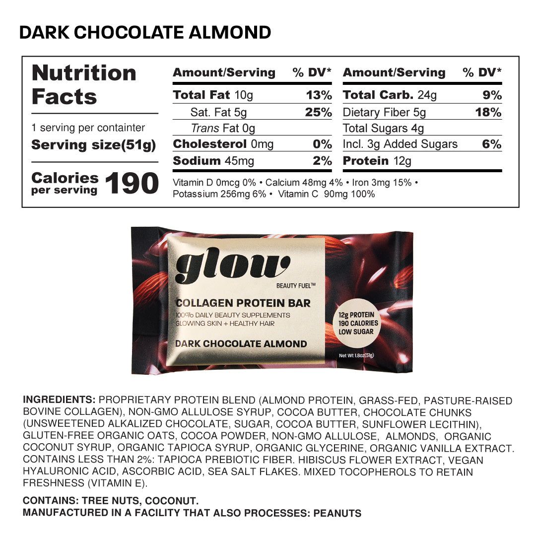 Dark Chocolate Almond (6 Bars)